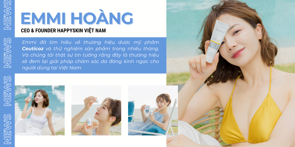 Emmi Hoàng Và Con Đường Mang Ceuticoz Việt Nam Đến Với Người Tiêu Dùng
