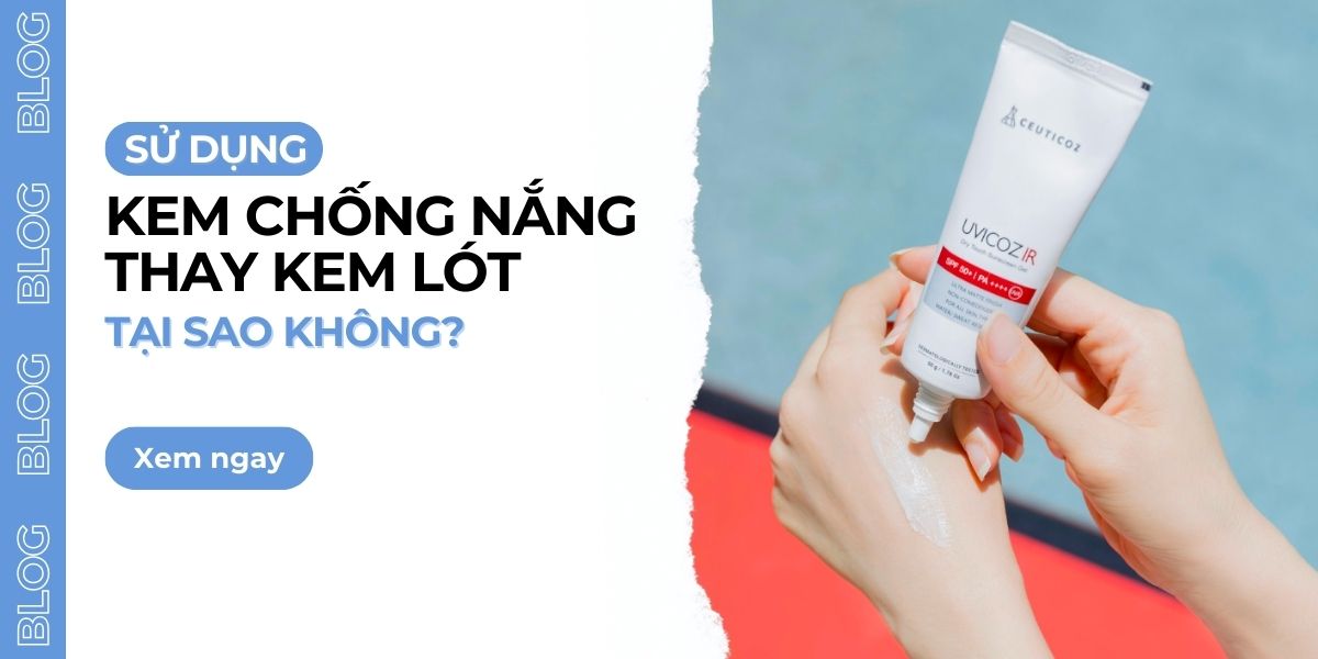 Dùng Kem Chống Nắng Thay Kem Lót, Tại Sao Không?