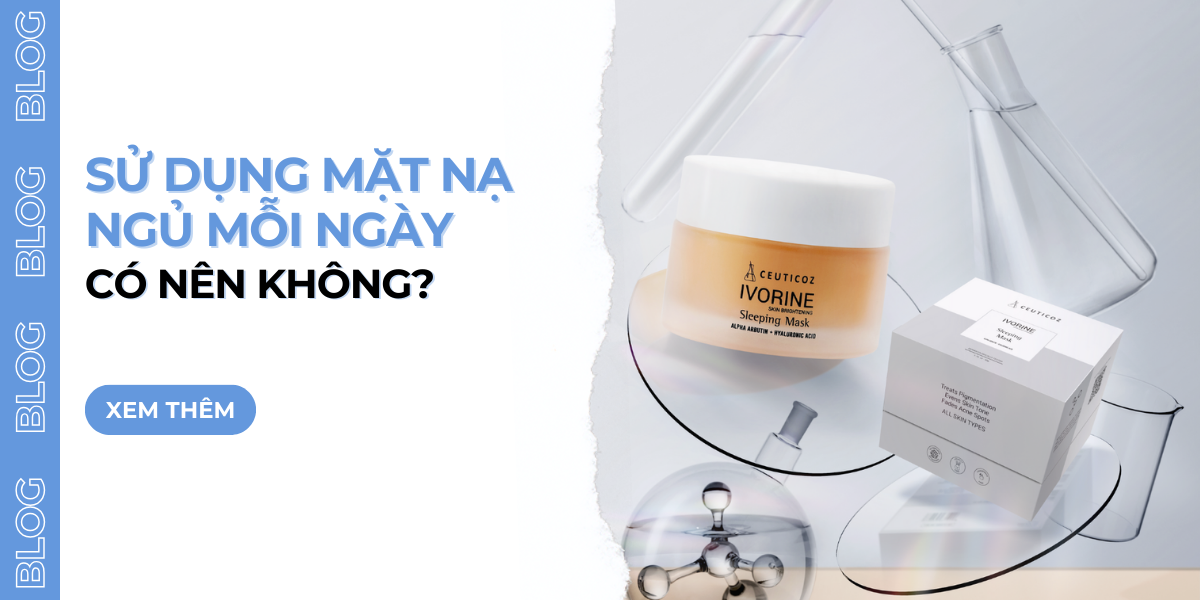 Có nên sử dụng mặt nạ ngủ hàng ngày không?